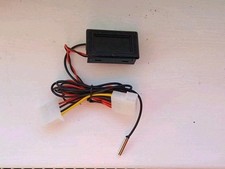 Digital LED Thermometer DC 5-24V Temperature Panel Meter PC Molex