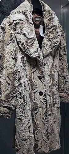 Faux chinchilla fur - chinchilla, jacket