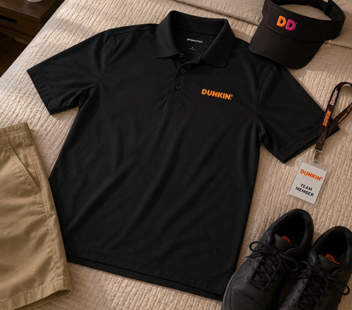 Dunkin donuts coffee employee - dunkin,