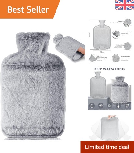 Cozy hot water bottle - hot,
