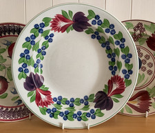 ANTIQUE SPONGEWARE SOUP BOWL