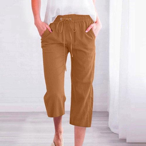 Ladies casual linen - 3/4, length