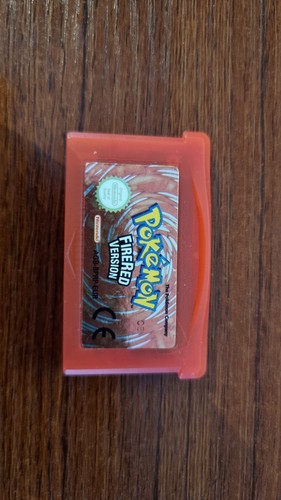 Pokemon fire red - red, nintendo