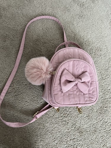 Girls pink backpack bag - backpack,