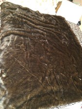 Faux Bearskin Blanket Bernhardt Furniture Co 60 X 48 super soft cuddly $300