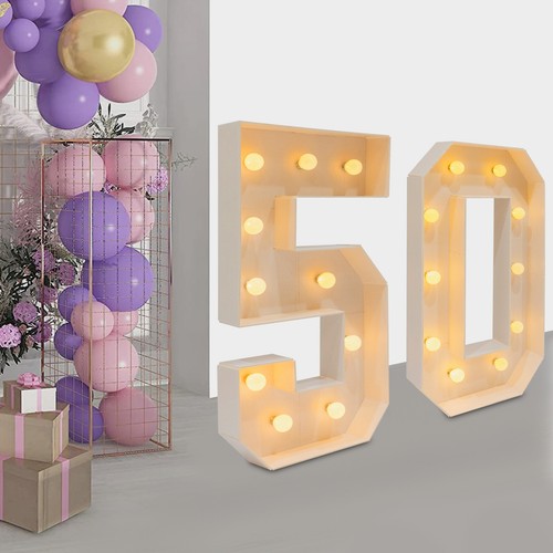 40in marquee light numbers - marquee, up
