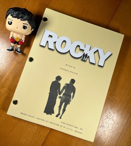 Rocky script 117 pages long - script-, long-