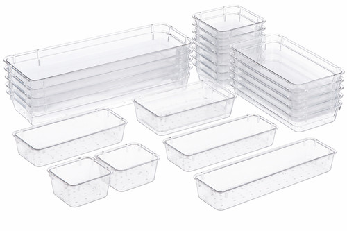 25pcs drawer organiser set - drawer,