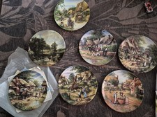 7 Limited Edition Collectable Plates - Wedgwood Royal Doulton- Chris Howells etc