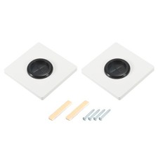 2Pcs Grommet Wall Plate PC
