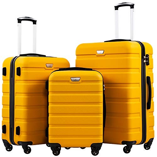 Coolife piece luggage - 3,