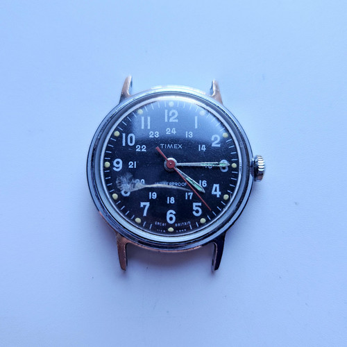 Timex vintage military style