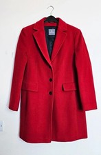 Basler Wool Cashmere Coat Red