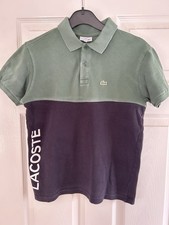 Boys Lacoste Short Sleeves