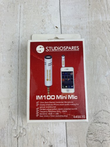 Studiospares im100 mini mic - mini,