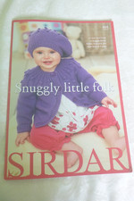 sirdar snuggly little folk 404. Girls/Boys/Babies knitting pattern book, 0~7yrs