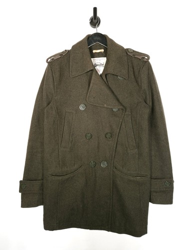 Superdry peacoat size large - superdry,