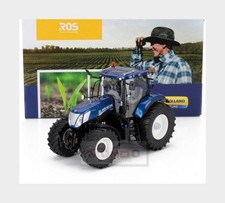 1:32 ROS New Holland T7.270 Blue Power Tractor 2020 Blue Met RS301405 Model