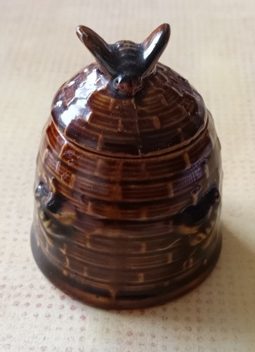 Vintage dark brown - vintage, glazed