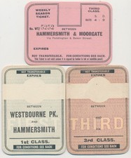 Railway ticket metropolitan - railway,