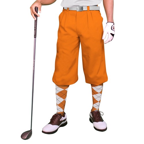 Golf knickers orange - golf,