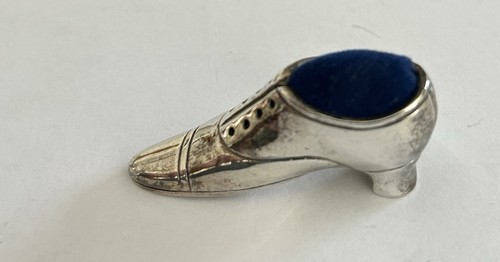 Sterling silver shoe - silver, pin