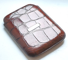 ANTIQUE CROCODILE LEATHER &