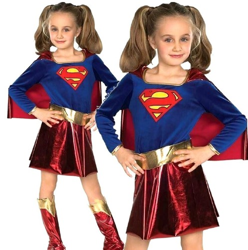 Girls deluxe supergirl - girls,