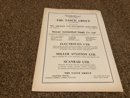 Ac46 advert 11x8 the sasco - 11x8,