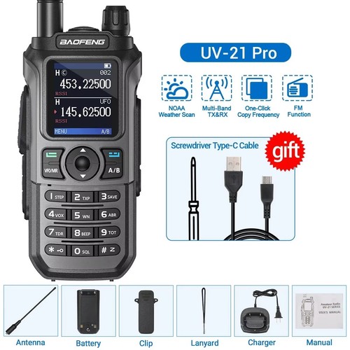 Baofeng pro walkie - uv-21,