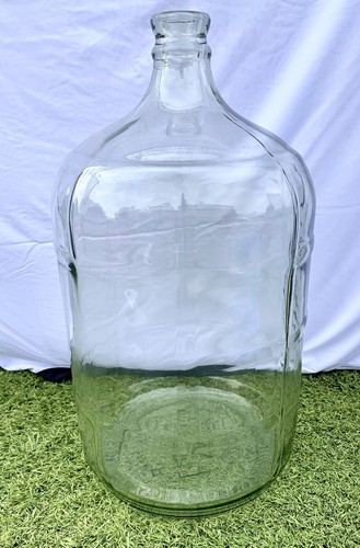 Vintage glass jug gallon - vintage,