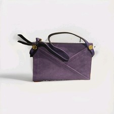 Mulberry Clutch Purple zipped