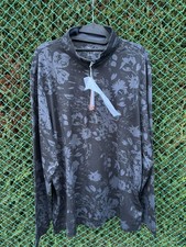 Brand New PUMA Pure 2.0 Rose 1/4 Zip Golf Sweater Size XL BNWT Navy Blue Golf