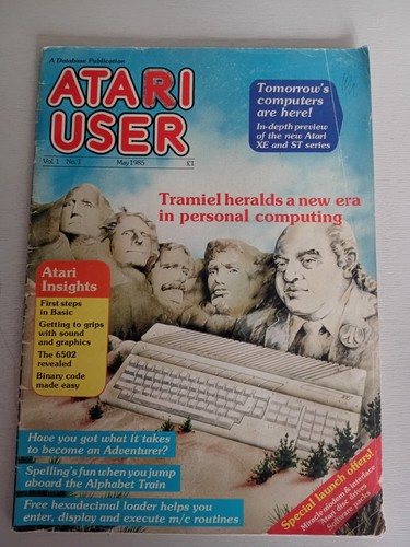 Atari user magazine may - atari,