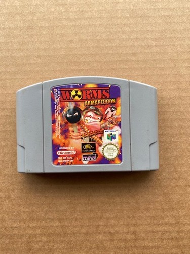 N64 worms armageddon game - n64,
