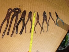 Joblot of pliers, pincers, slip wrench, end cutters, needle nosed etc