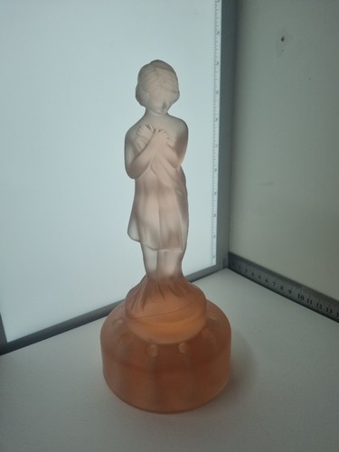 Art deco pink glass - deco,