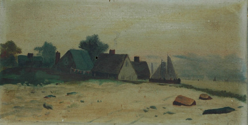 Antique illegibly signed - illegibly, small