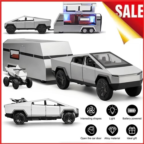 Pickup truck with - 1:32, rv