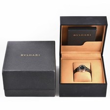 BVLGARI BZ22S B.Zero1 Bangle Watch Quartz Black Dial Ladies