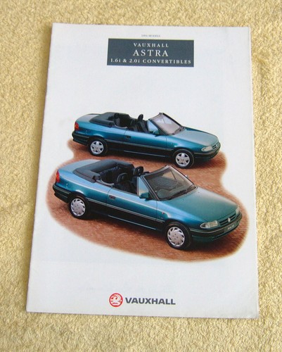 Vauxhall astra mk3 convertible - astra,