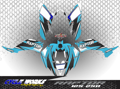 Yamaha raptor 250 125 semi - 125,