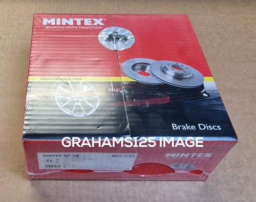 Mintex front brake discs - discs, x2
