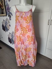Hawaiian Hawaii Happy Haleiwa Maxi Dress Authentic Sweet Sz Lg 10-14