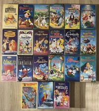 Disney VHS Video Tapes - Bundle of 21 Disney Classics Titles