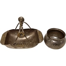 Silver Plate Decorative Bowls