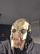 Halloween Alien Predator Full Face Latex Mask Helmet Cosplay Costume Party Prop