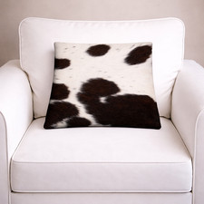 100% Natural Cowhide Pillow