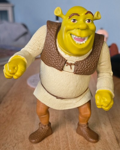 Shrek figure mcdonalds happy - shrek,