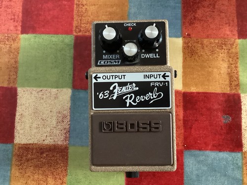Boss frv fender reverb - boss, frv-1